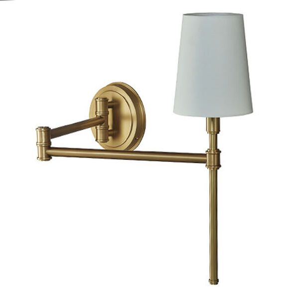 Drew Swing Arm Sconce, Hardwire/Plug-In