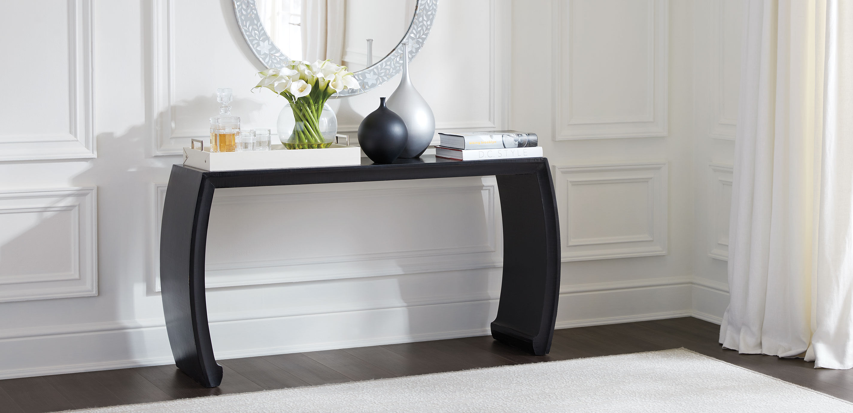 Ethan allen console hotsell