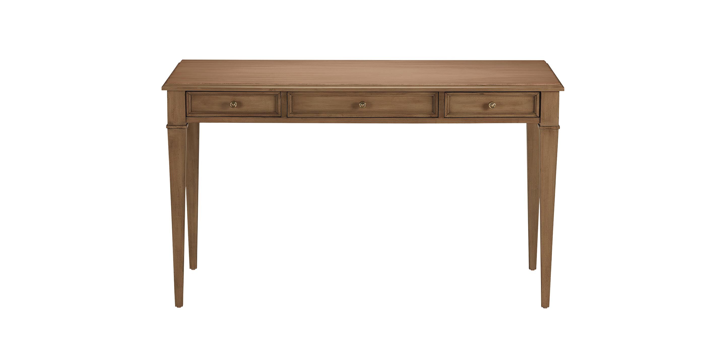 Custom Square-Corner Home Office Desk