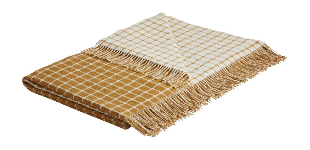 Grid Pattern Throw | Merino Wool Blanket | Ethan Allen