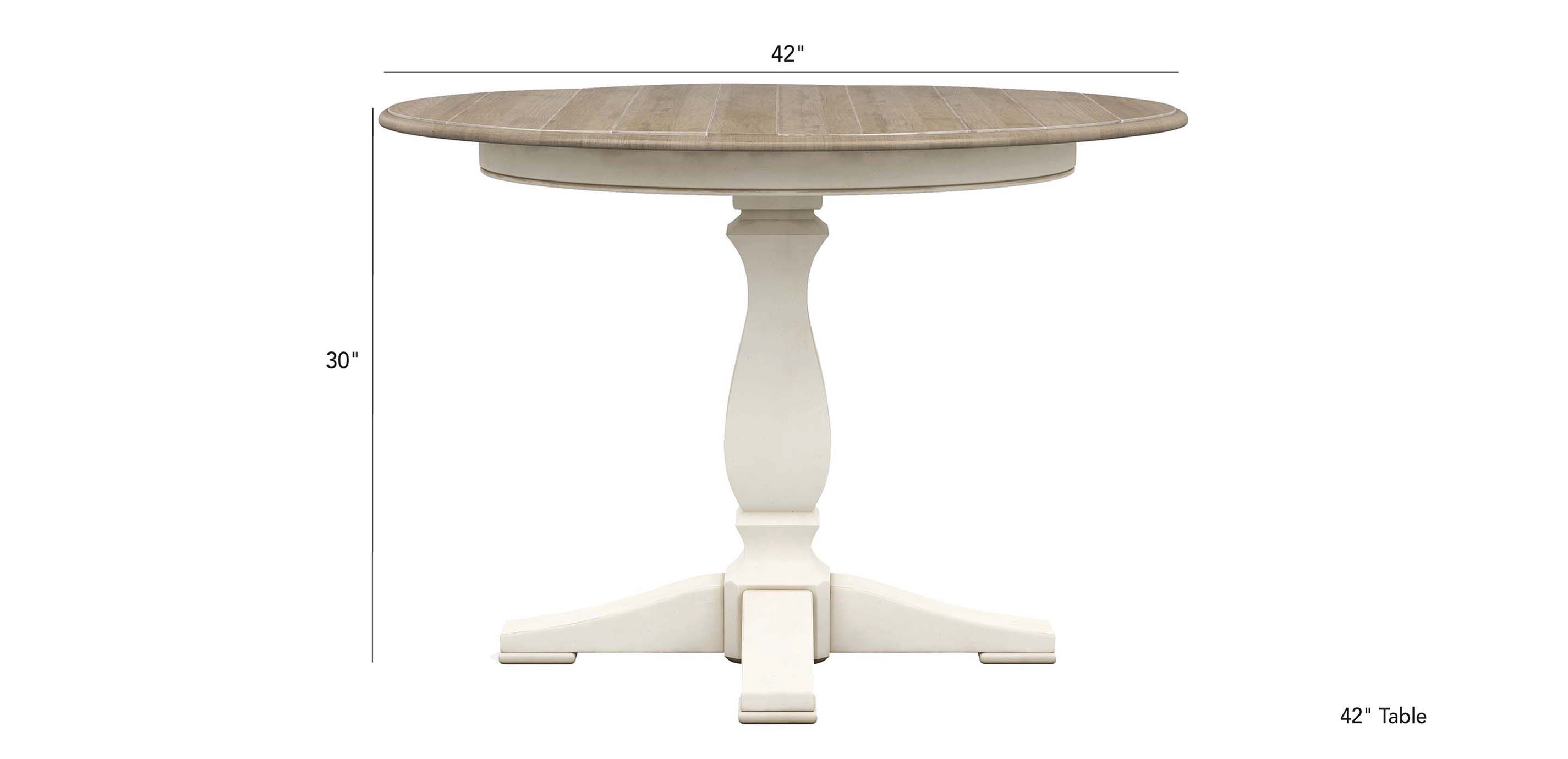 Cameron Rustic Round Dining Table_2