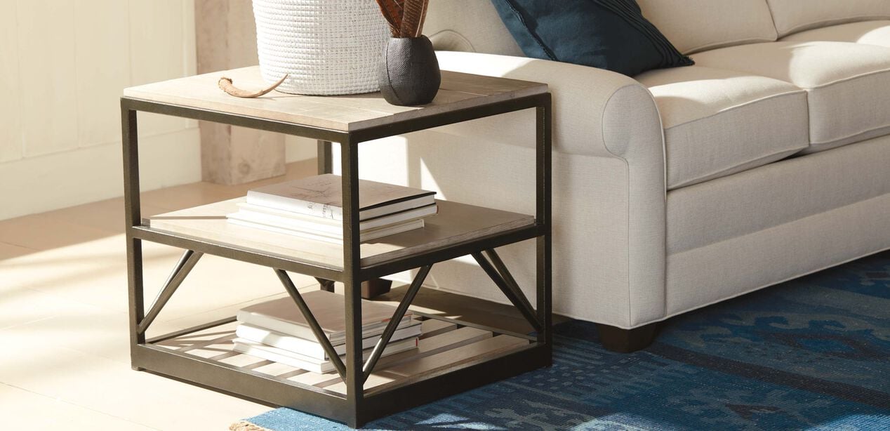 Beam End Table Side Tables Ethan Allen