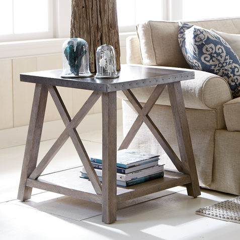 Bruckner Metal-Top End Table Product Tile Hover Image 128526Z  313