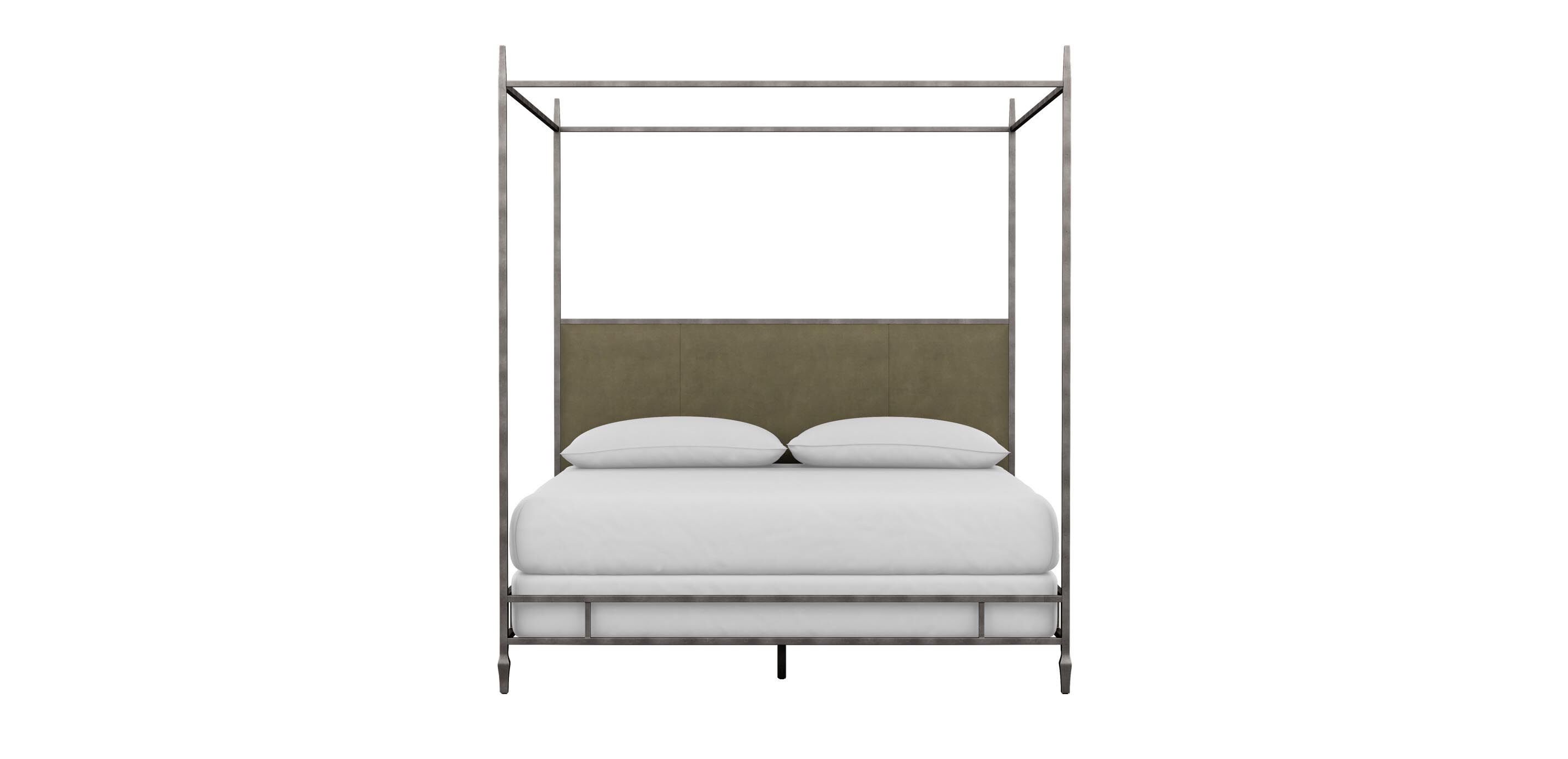 Lincoln Upholstered Poster Bed