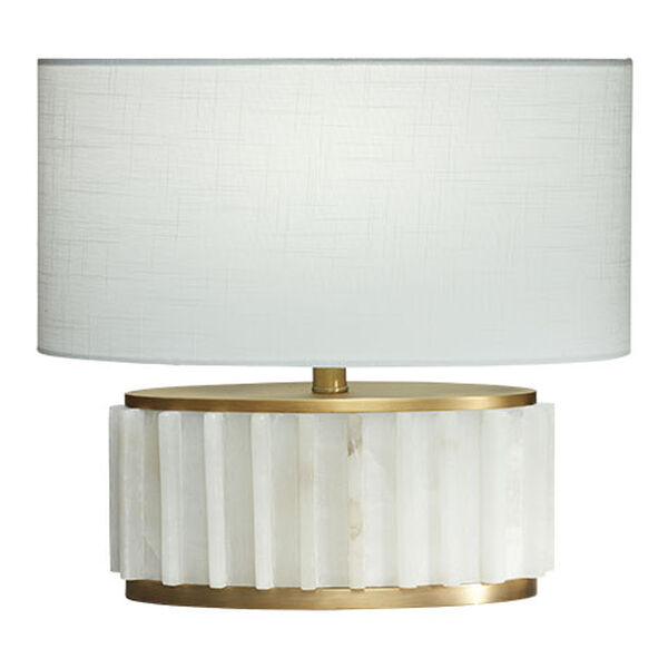 Farida Alabaster Desk Lamp