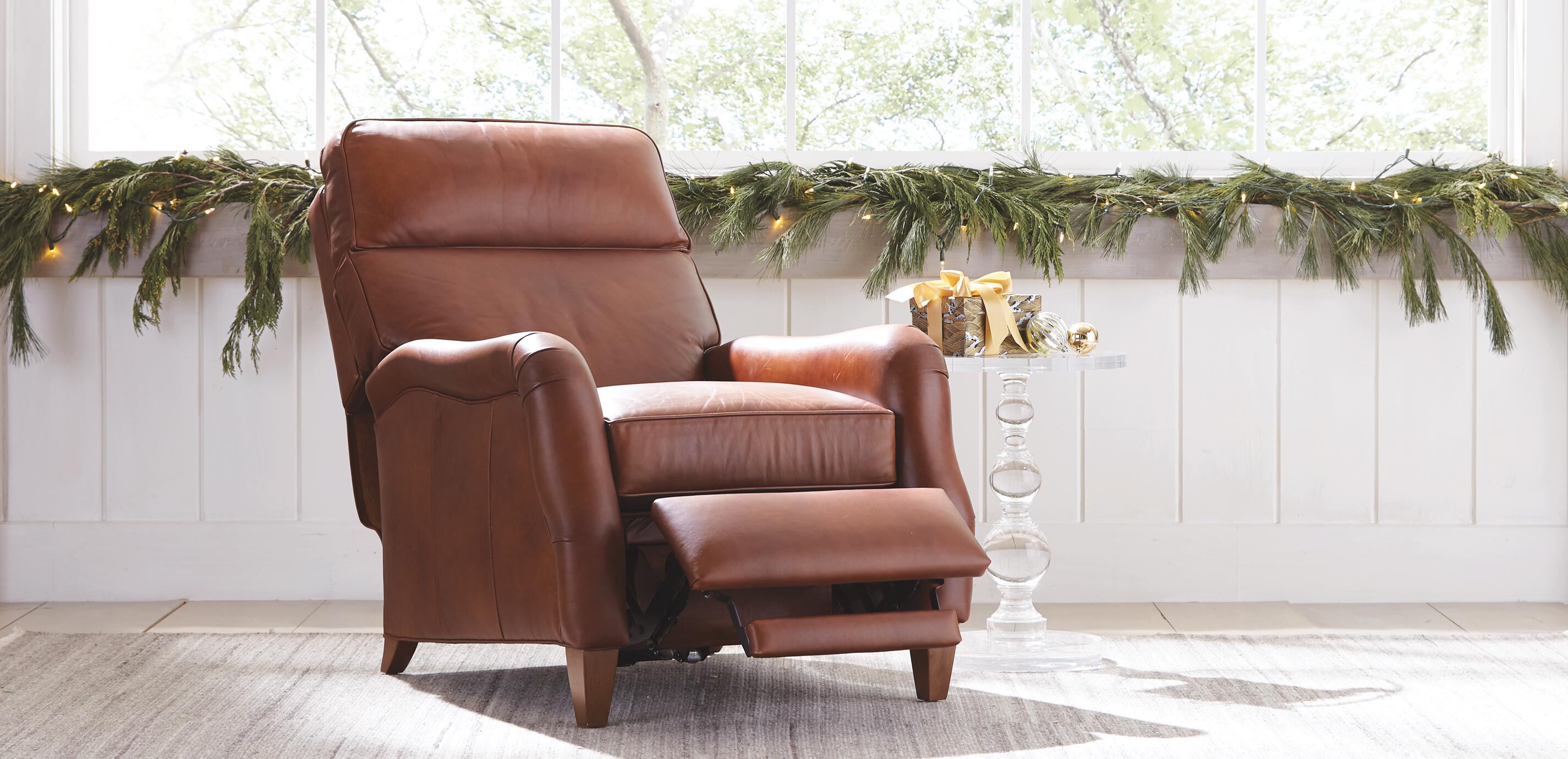 Aiden Leather Recliner | Recliners | Ethan Allen