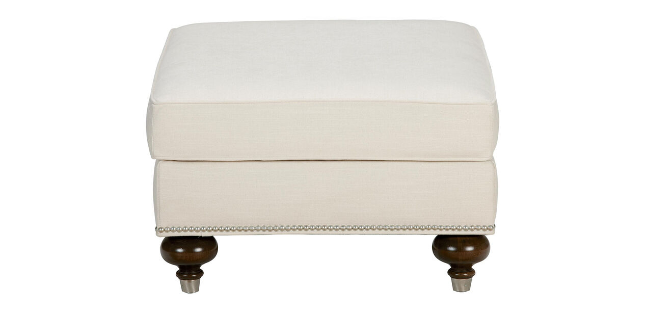 Mansfield Ottoman Ottomans & Benches Ethan Allen