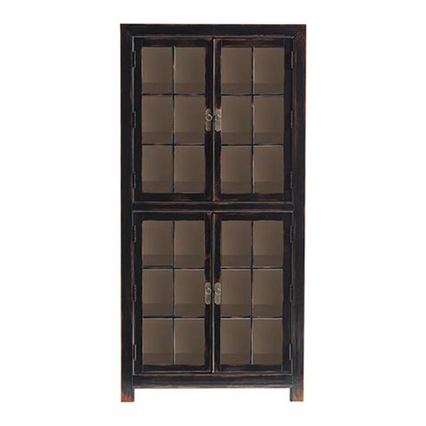 Ming Tall Display Cabinet
