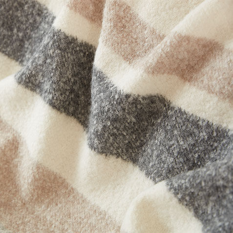 Neutral Stripe Alpaca Throw Product Tile Hover Image 031676