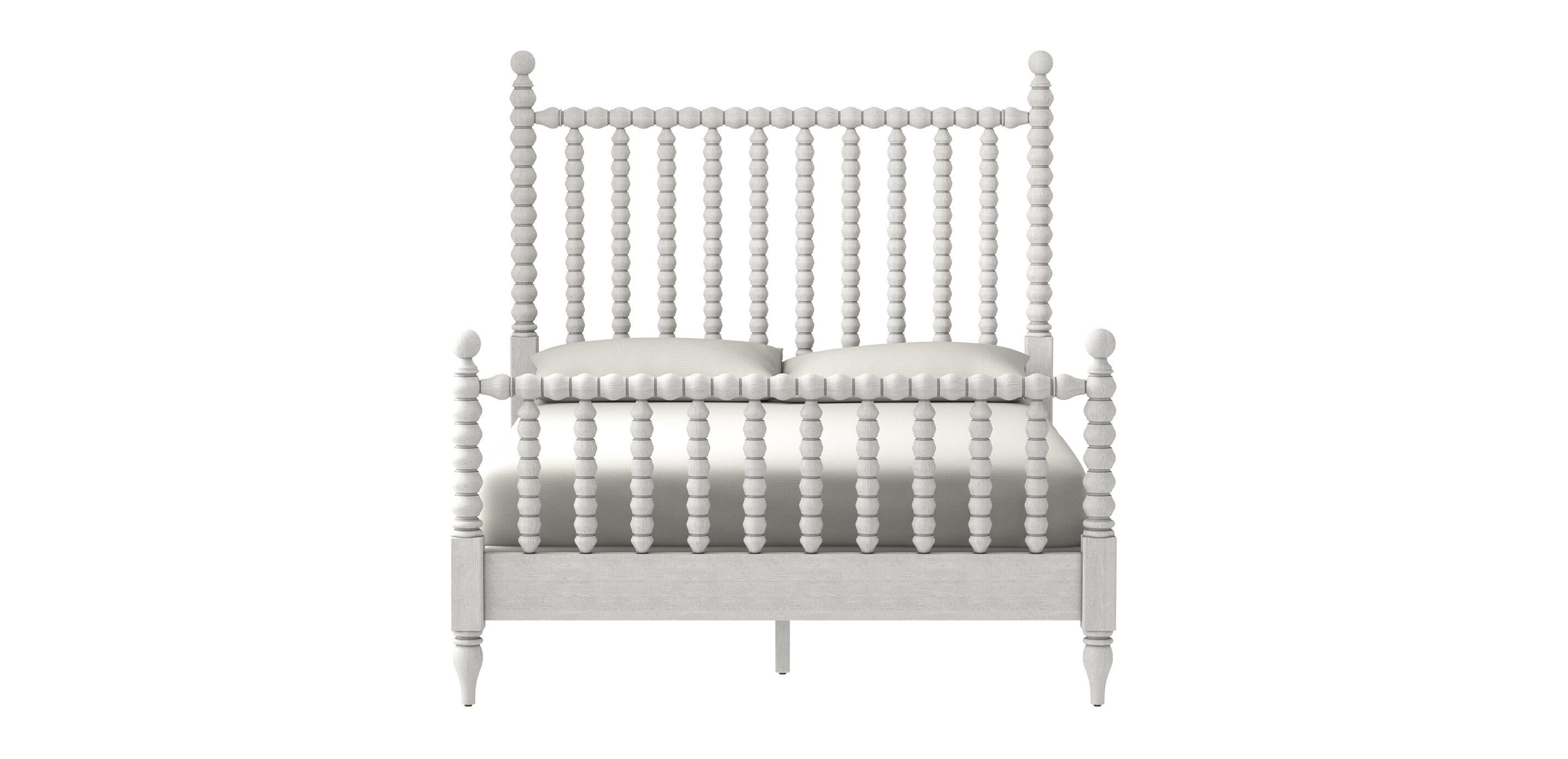 Burke Bed with Tall Footboard