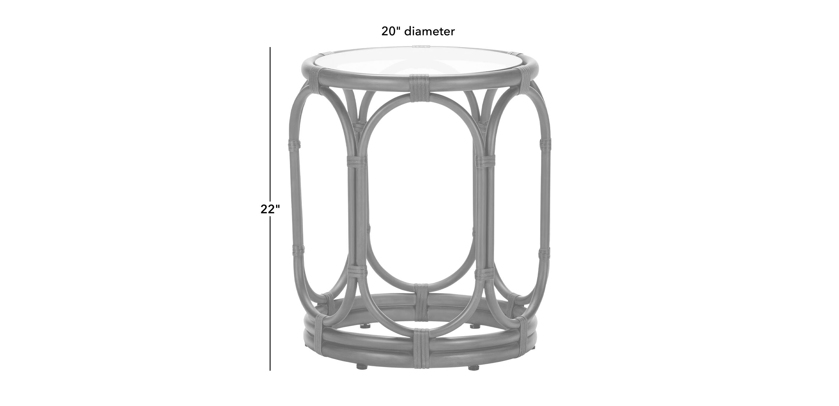 Cape Monaco Outdoor Accent Table_1