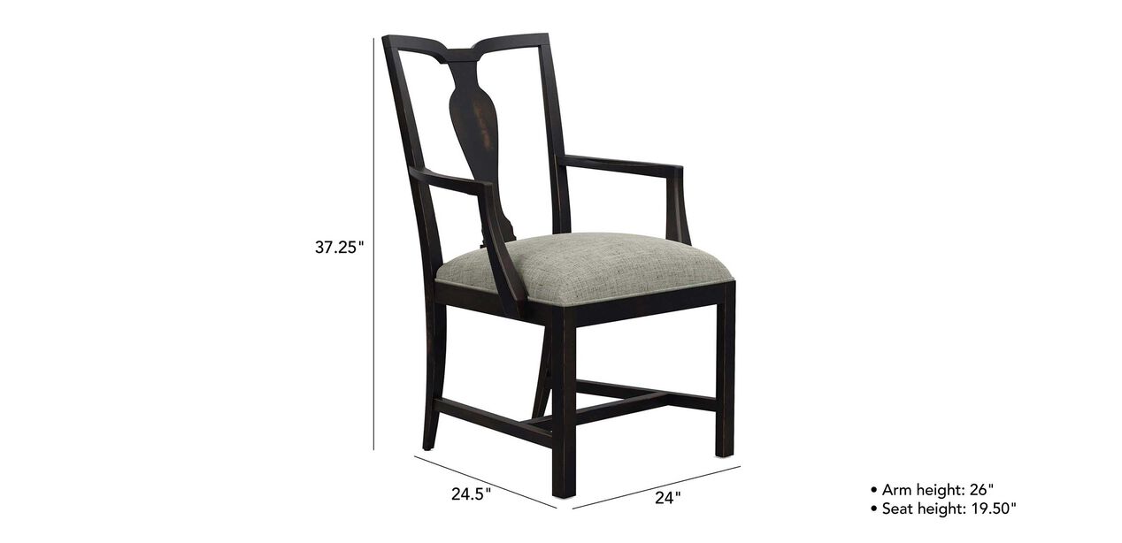 Maddox Armchair Arm & Host Chairs Ethan Allen