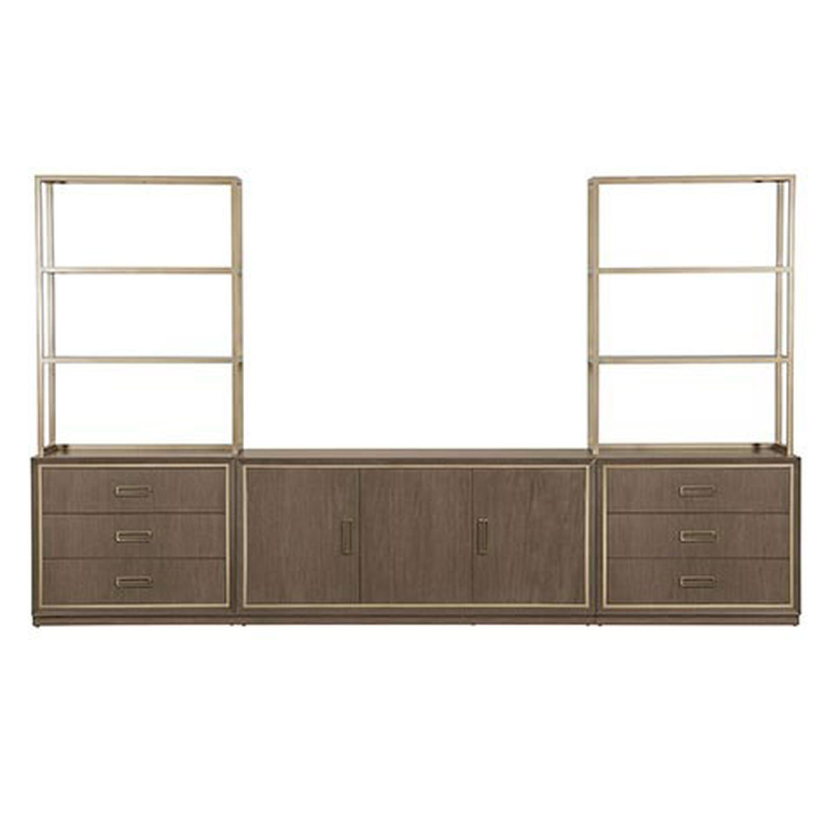 Faraday Classic Five-Piece Media Center with Drawers
