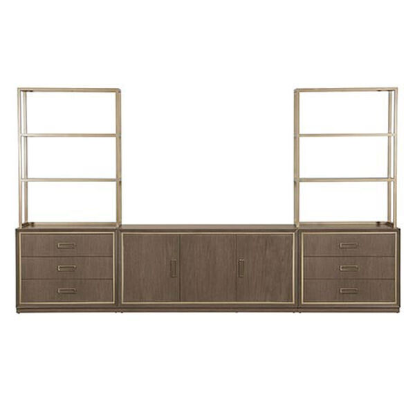 Faraday Classic Five-Piece Media Center with Drawers