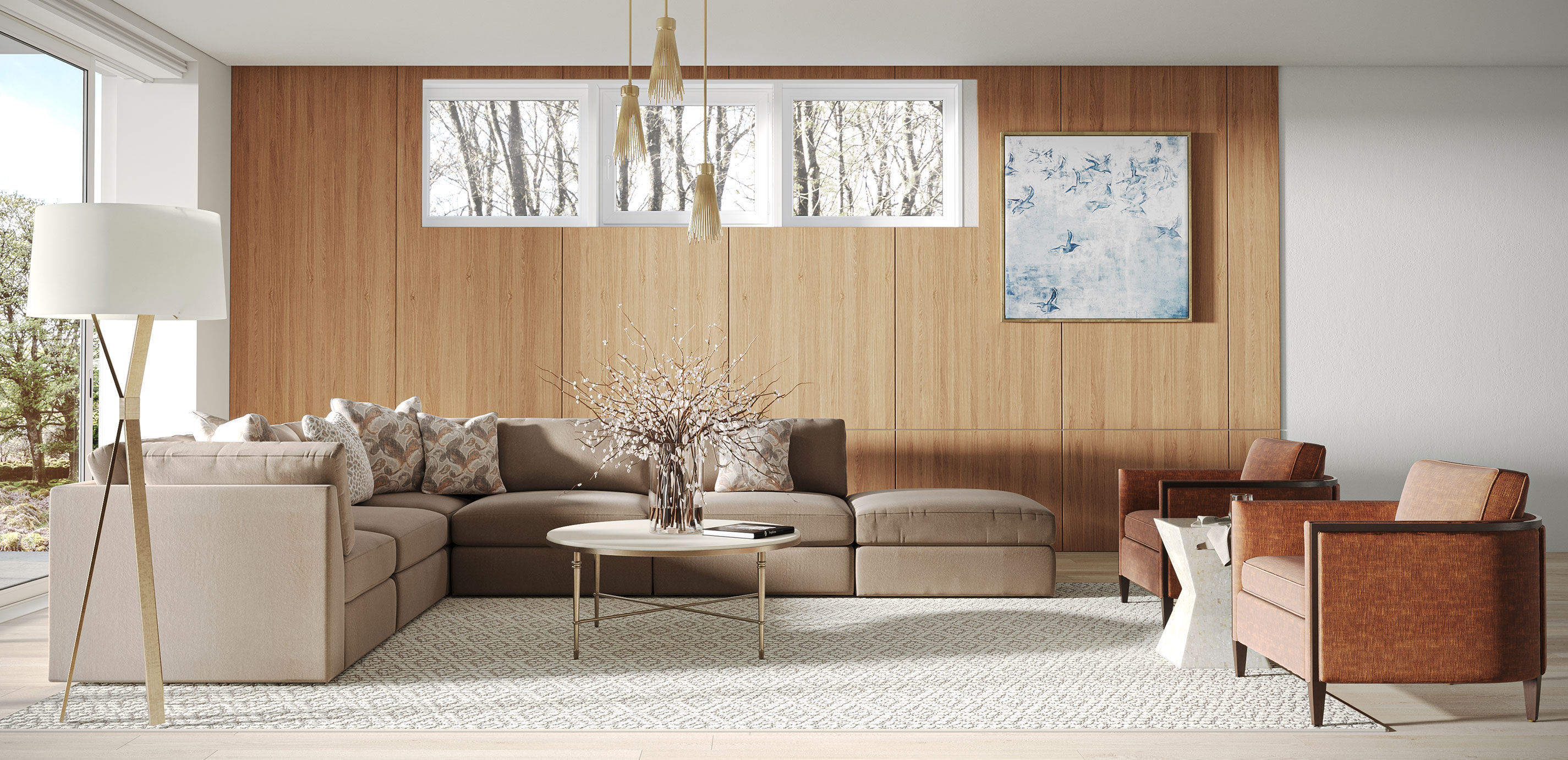 Lanka Sienna Fabric By the Yard_2