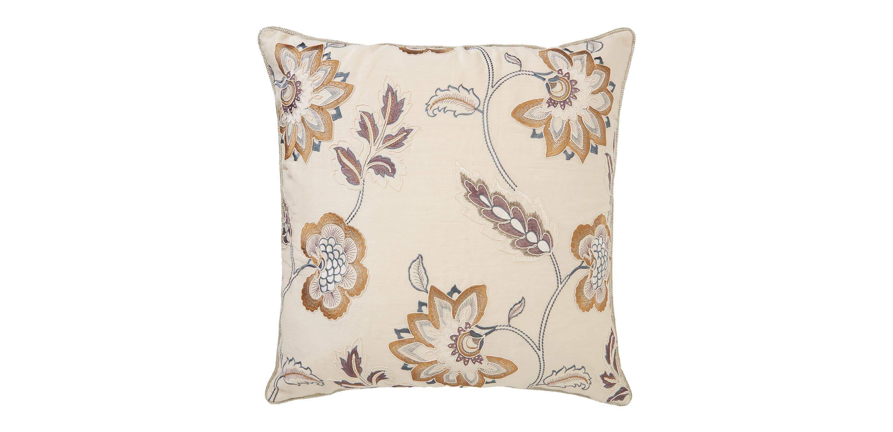 Salena Embroidered Euro Pillow