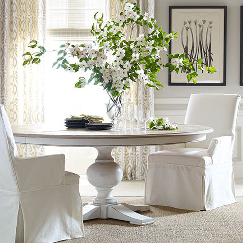 Ethan allen round kitchen outlet table
