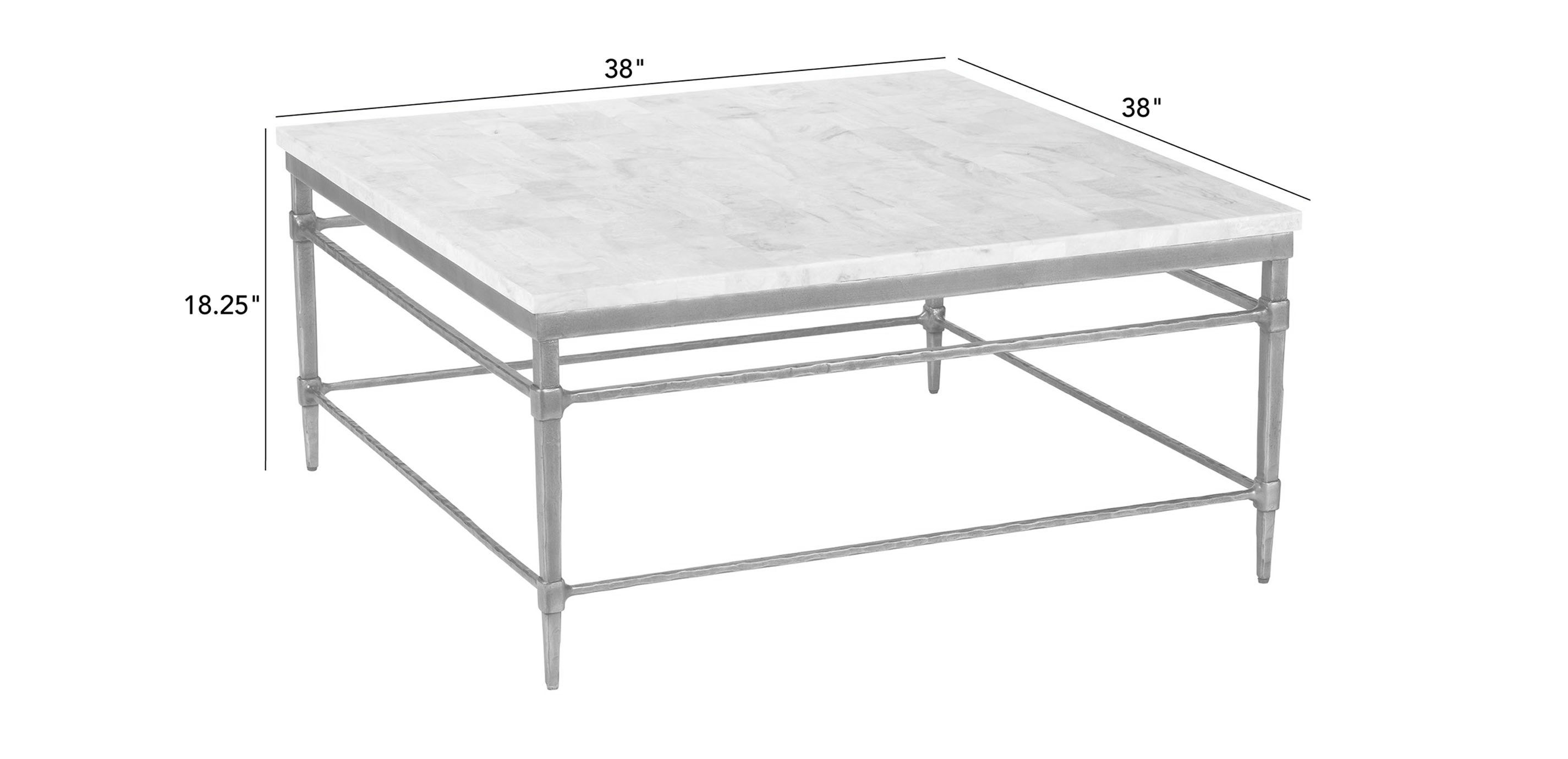 Vida Square Stone-Top Coffee Table_1
