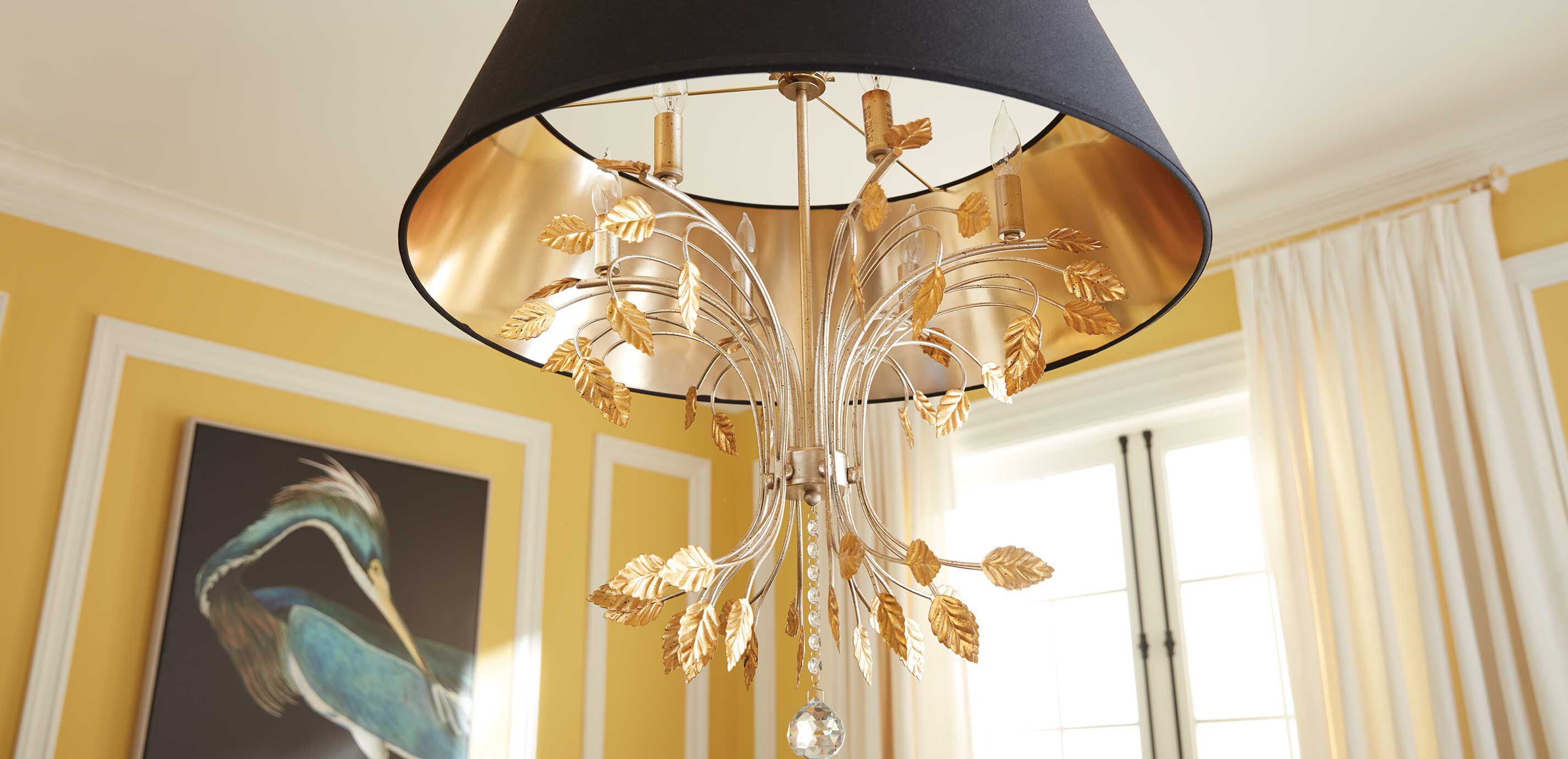 Tilda Leaf Chandelier Leaf Motif Chandelier Ethan Allen