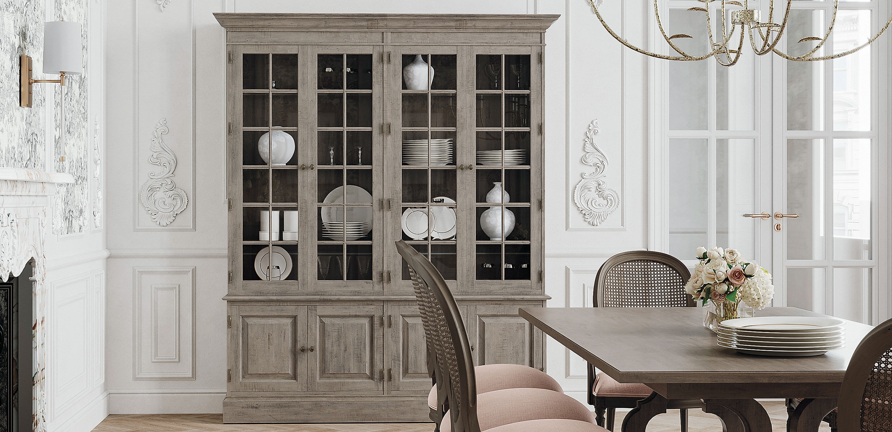 Villa Double Library Bookcase_8