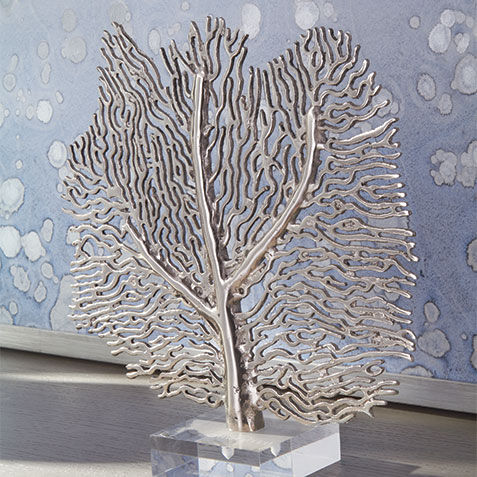 Silver Coral Sculpture Product Tile Hover Image 437356