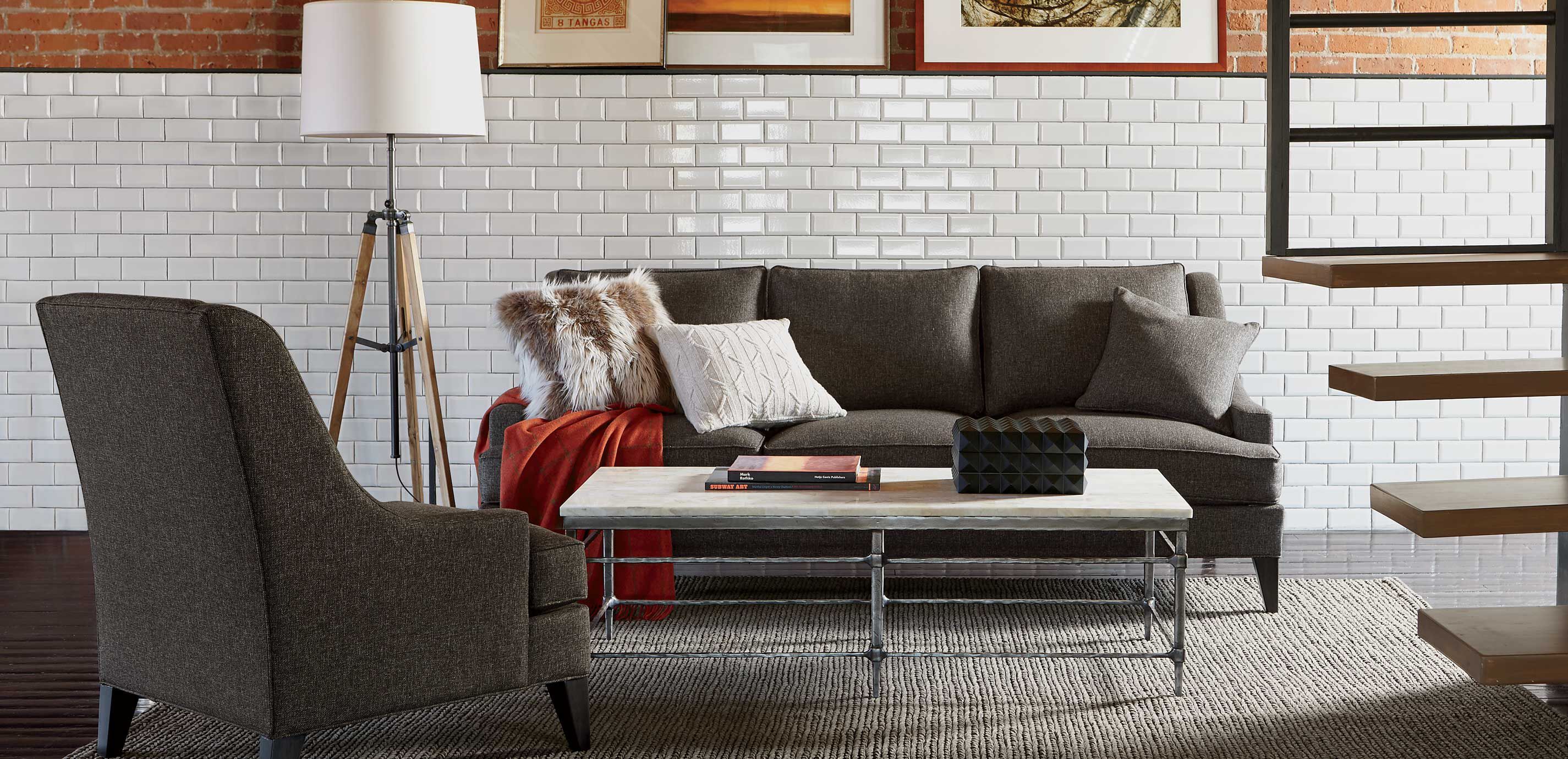 Ethan allen vida shop coffee table