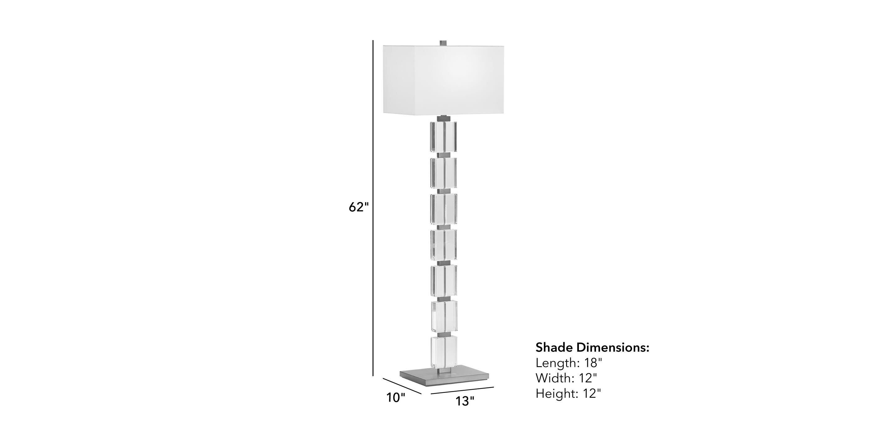 Victoria Floor Lamp, Brass_4
