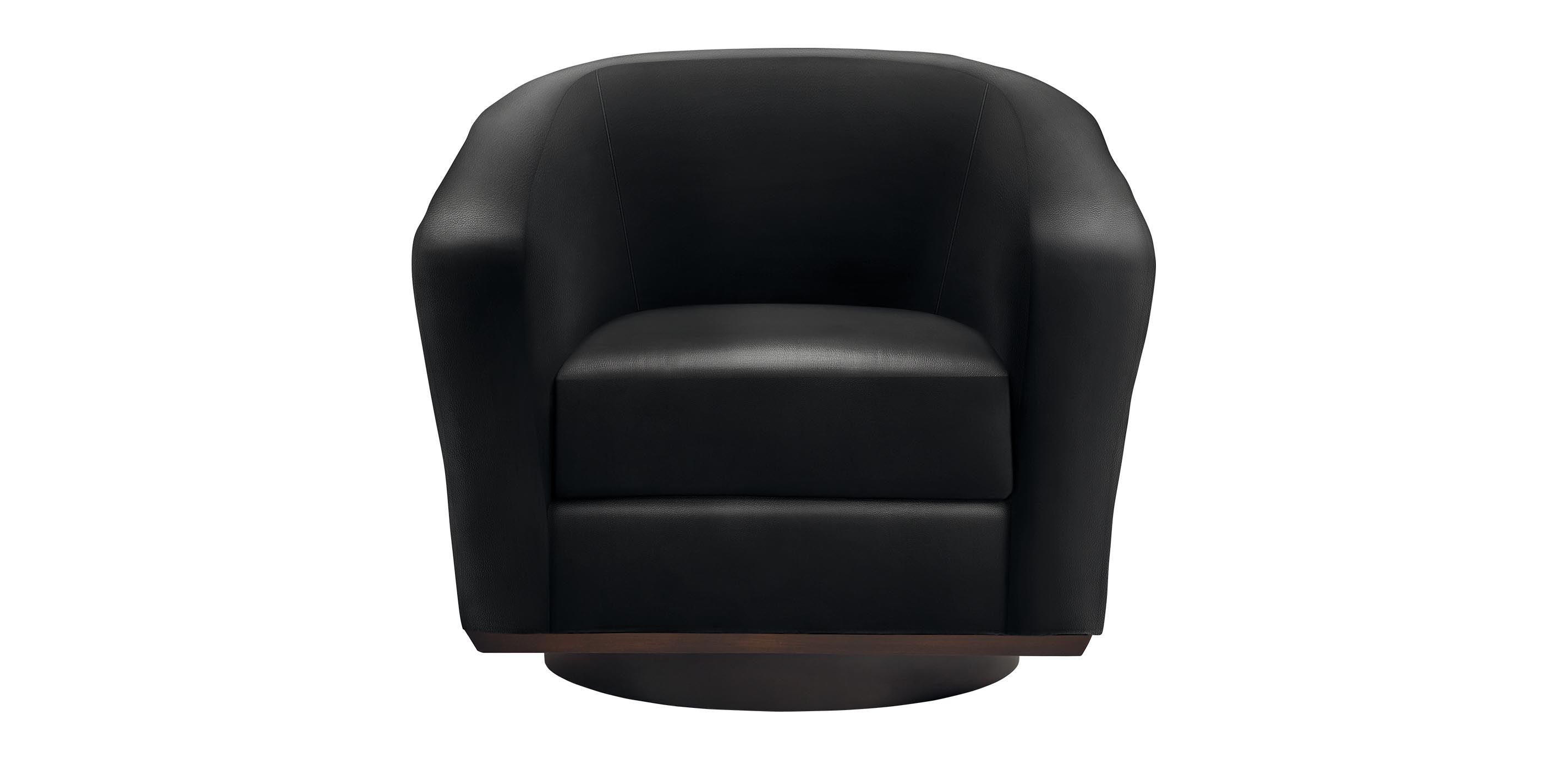 Helena Leather Swivel Chair