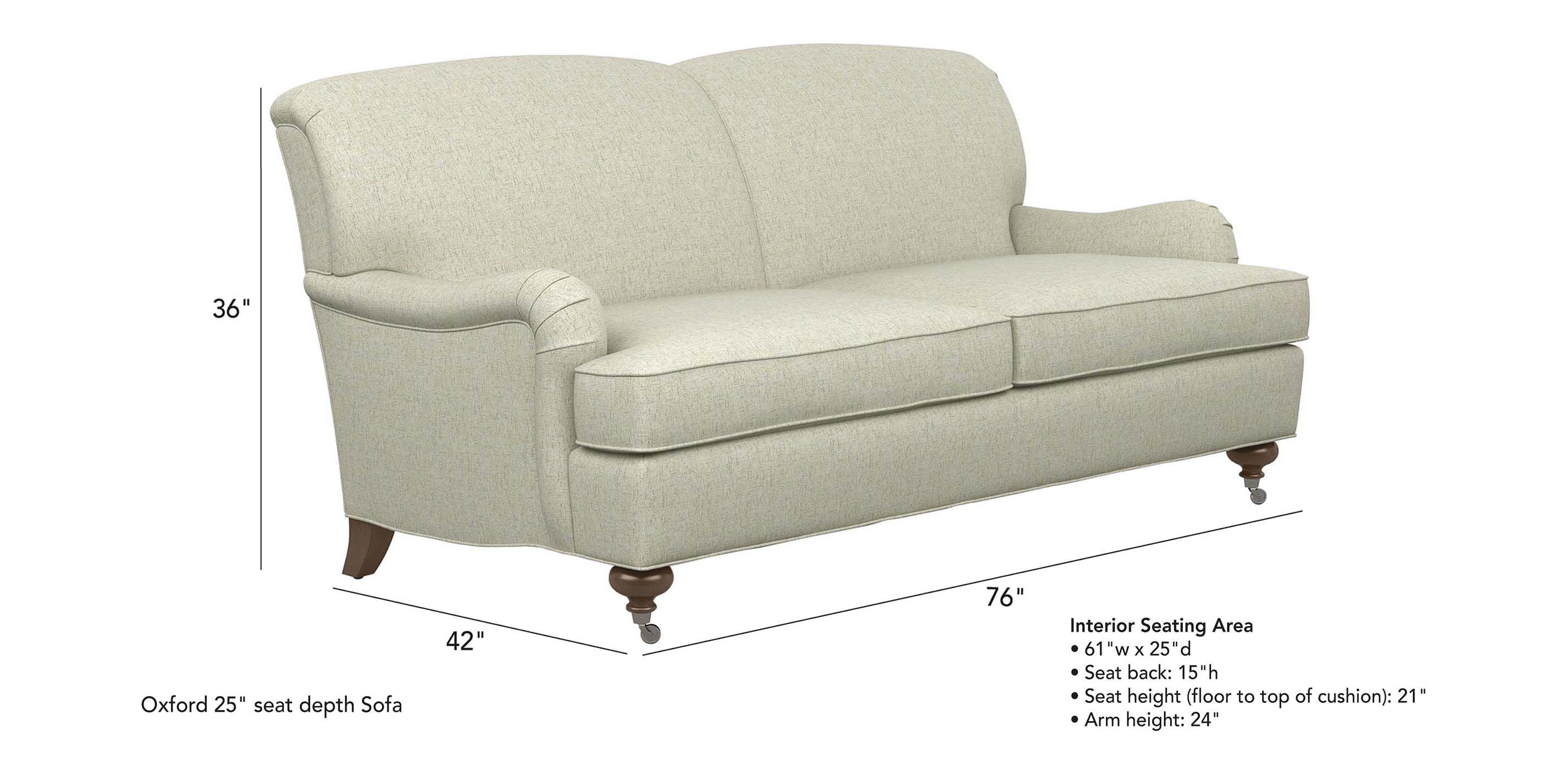 Oxford Small Sofa Ethan Allen