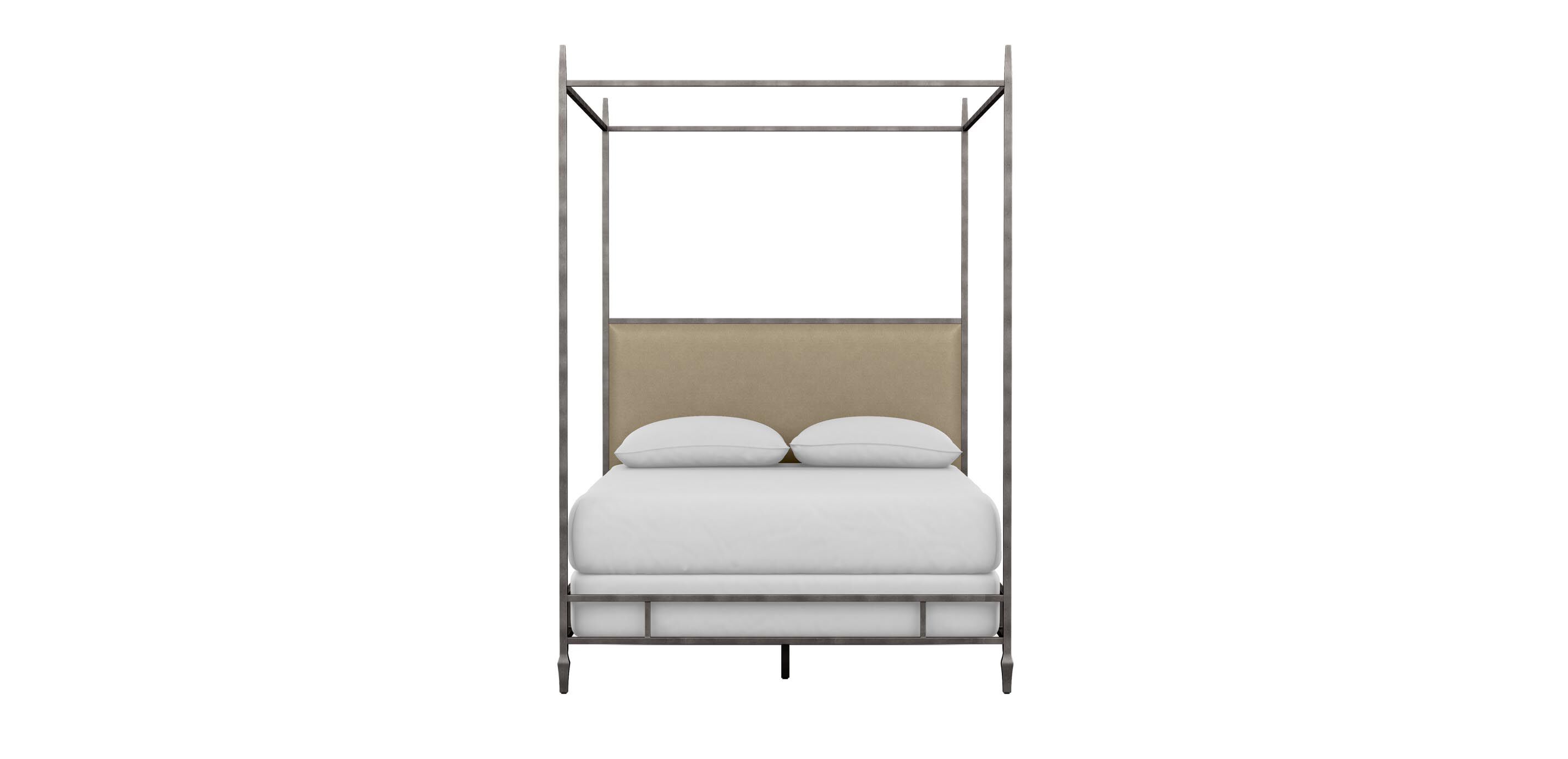 Lincoln Upholstered Poster Bed