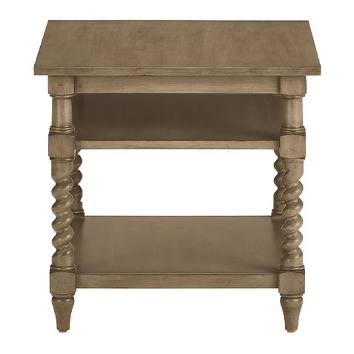 Madalynn Barley Twist End Table