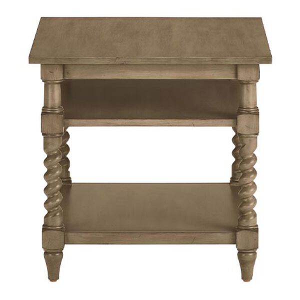 Madalynn Barley Twist End Table