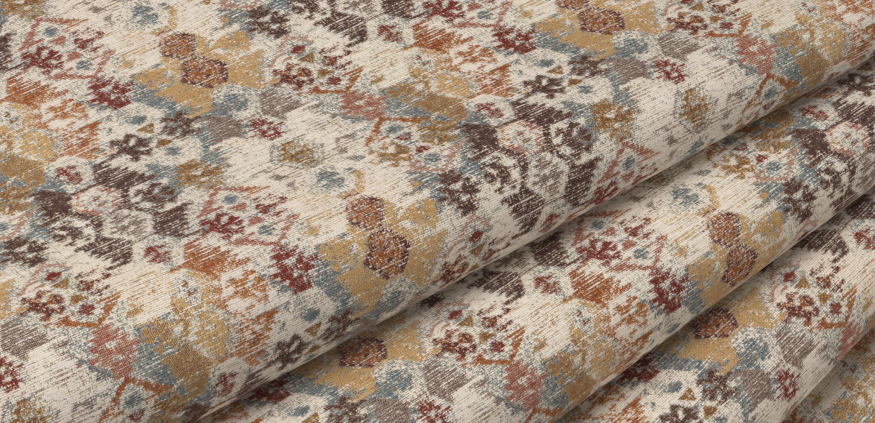 Tabriz Russet Fabric By the Yard_1