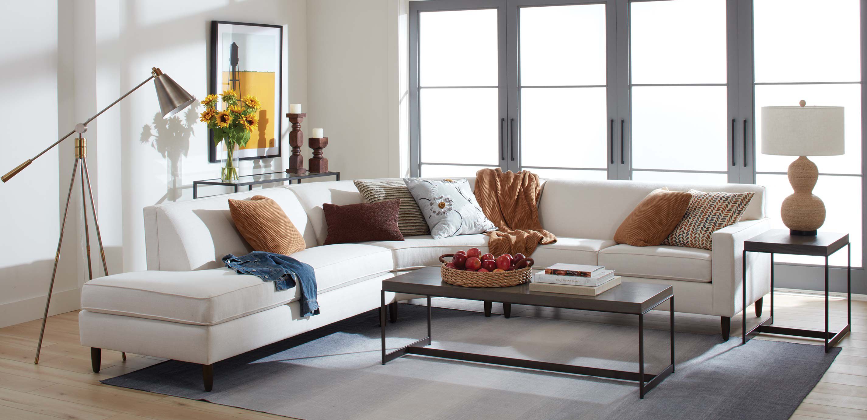 Sunflowers in Tall Vase_6