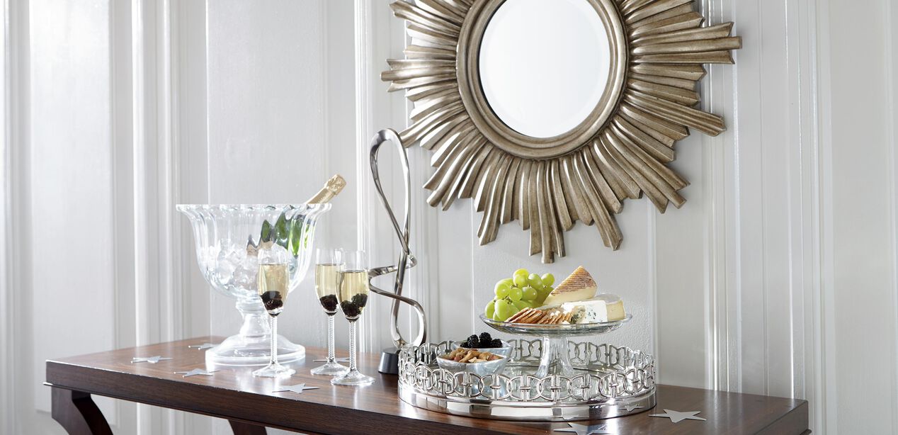Glamour Starburst Mirror Mirrors Ethan Allen