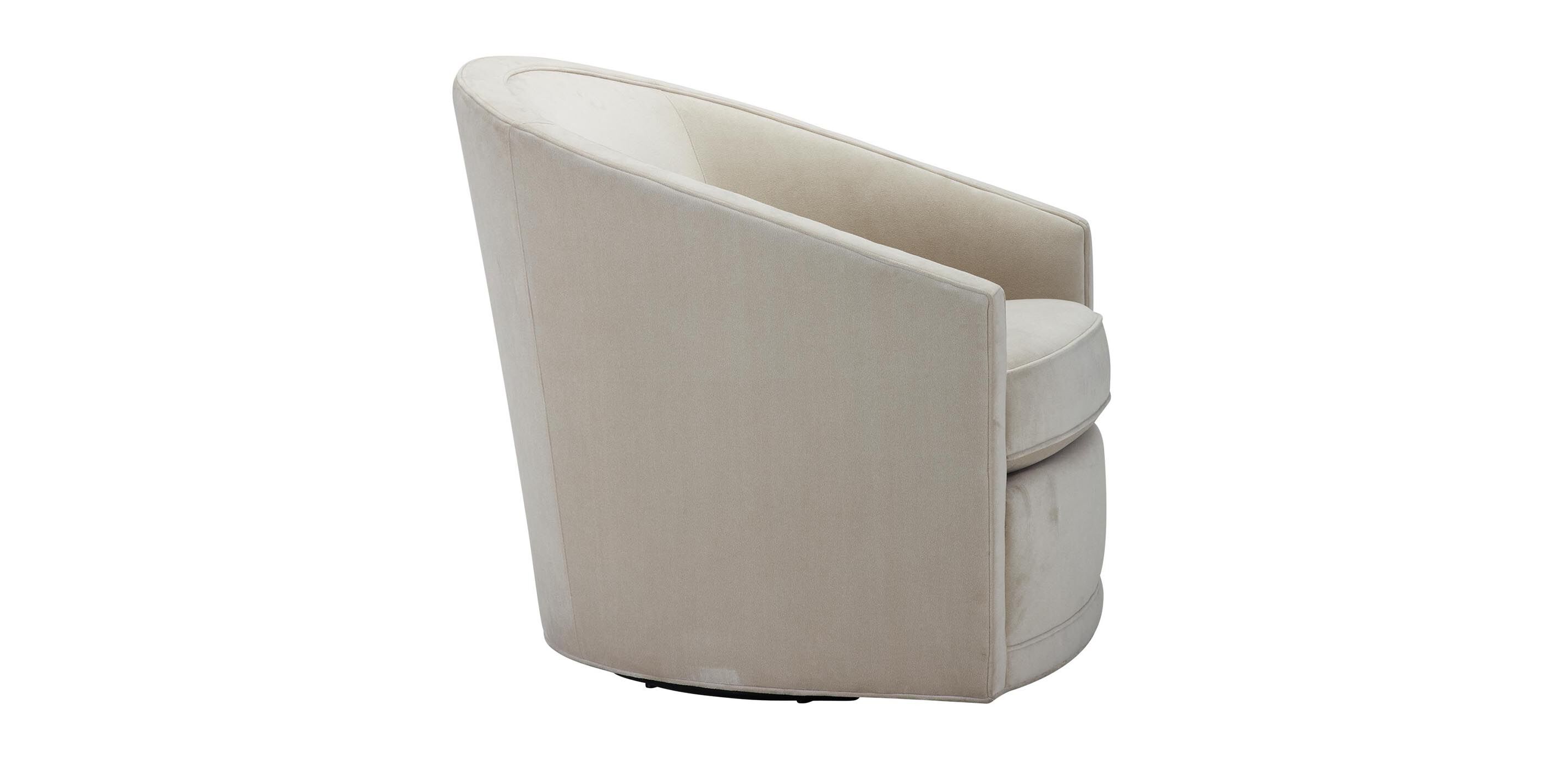 Baylee Swivel Chair Quick Ship Barrel Back Chair Ethan Allen