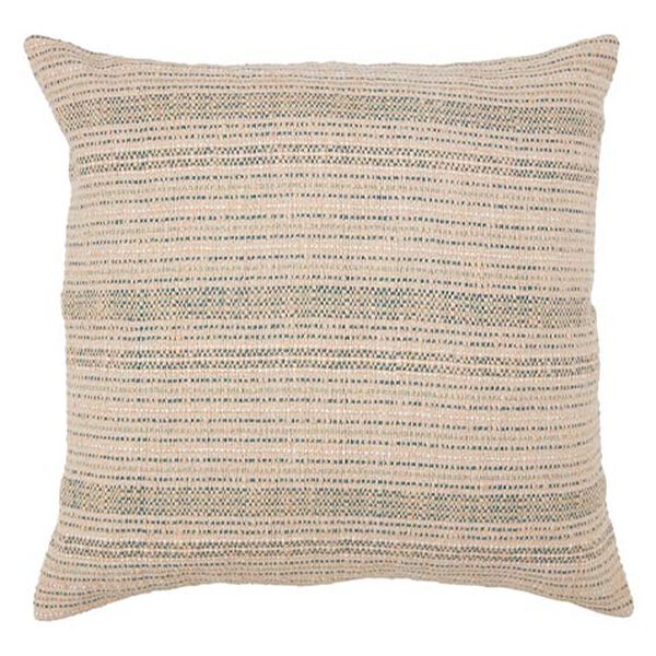 Green Metallic Dash Pillow