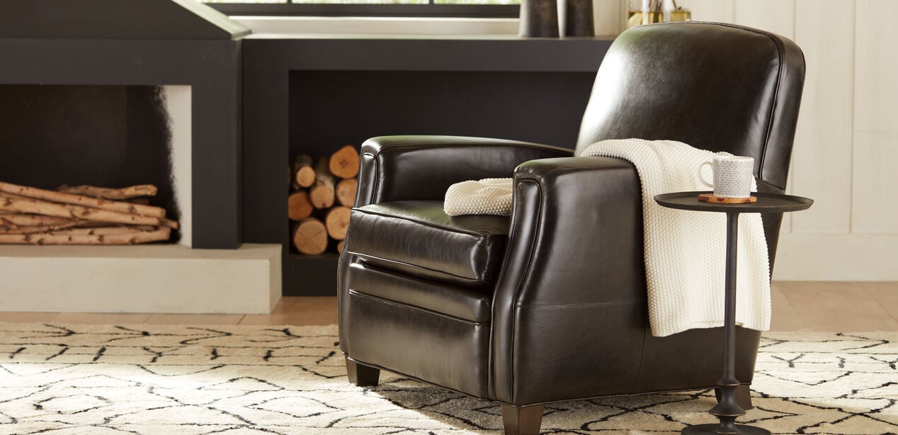 Dean Leather Chair | Chairs & Chaises | Ethan Allen