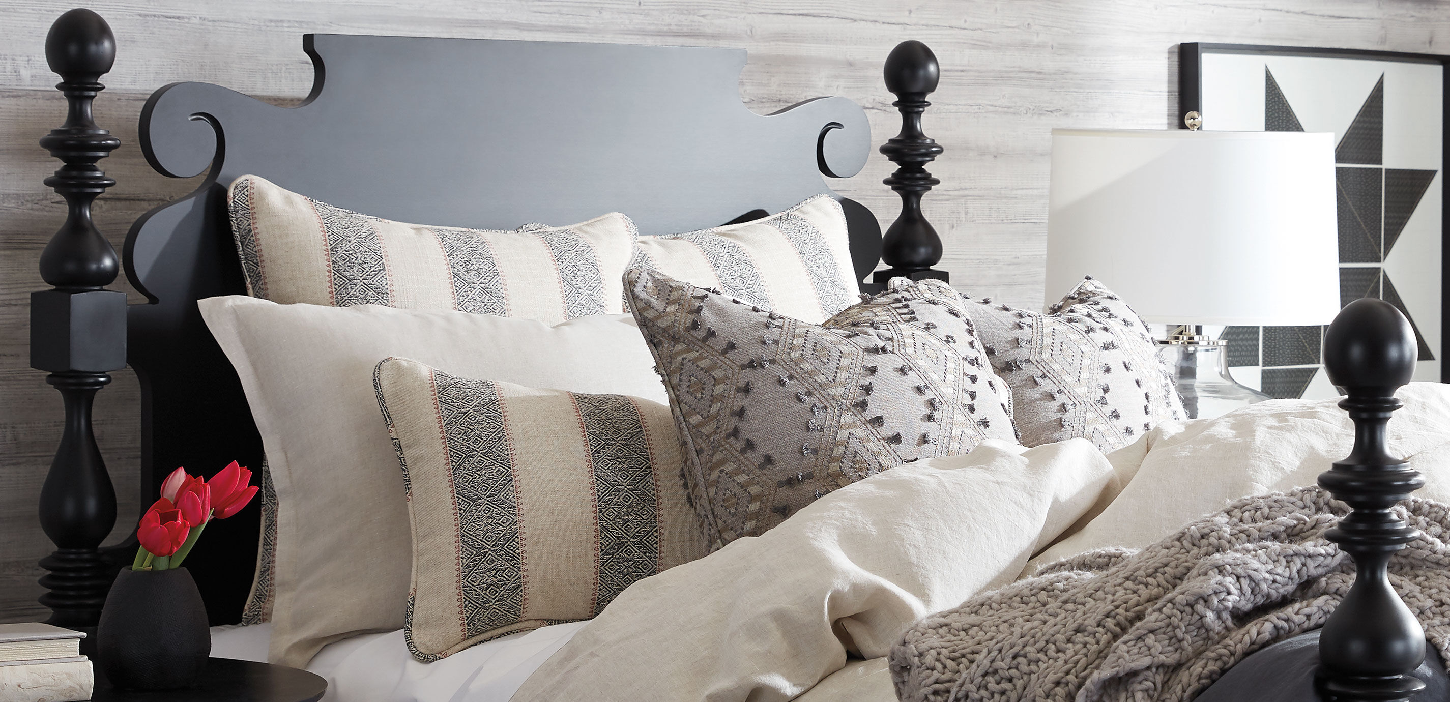 Eastwood Charcoal Fabric By the Yard_1