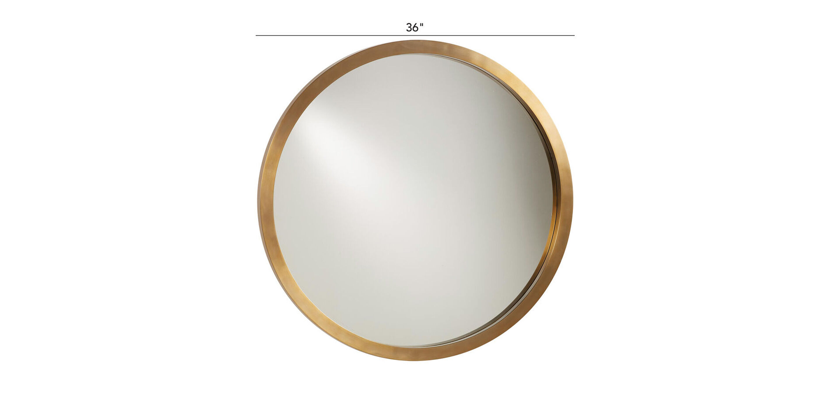 Bellaire Stainless Steel Framed Mirror | Ethan Allen Wall Mirrors