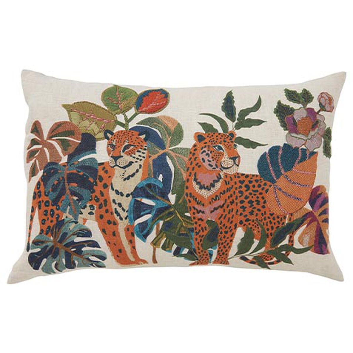 Printed Leopard Pillow