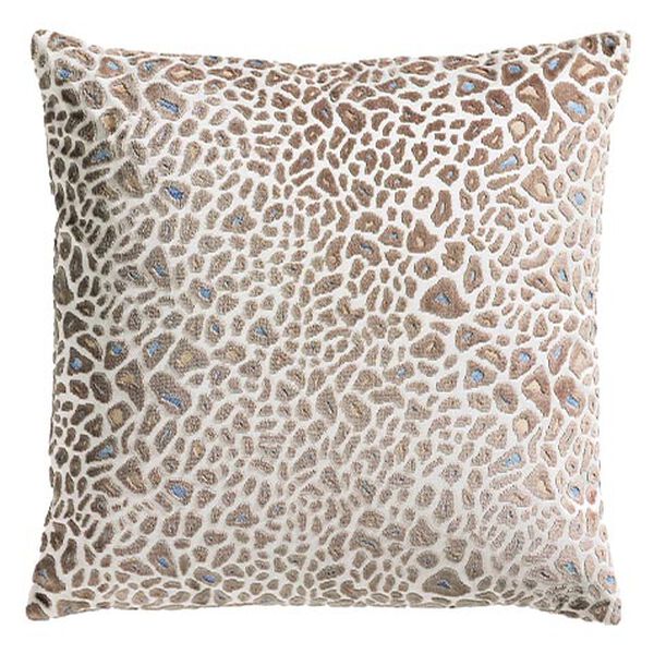 Leopard Cut-Velvet Pillow