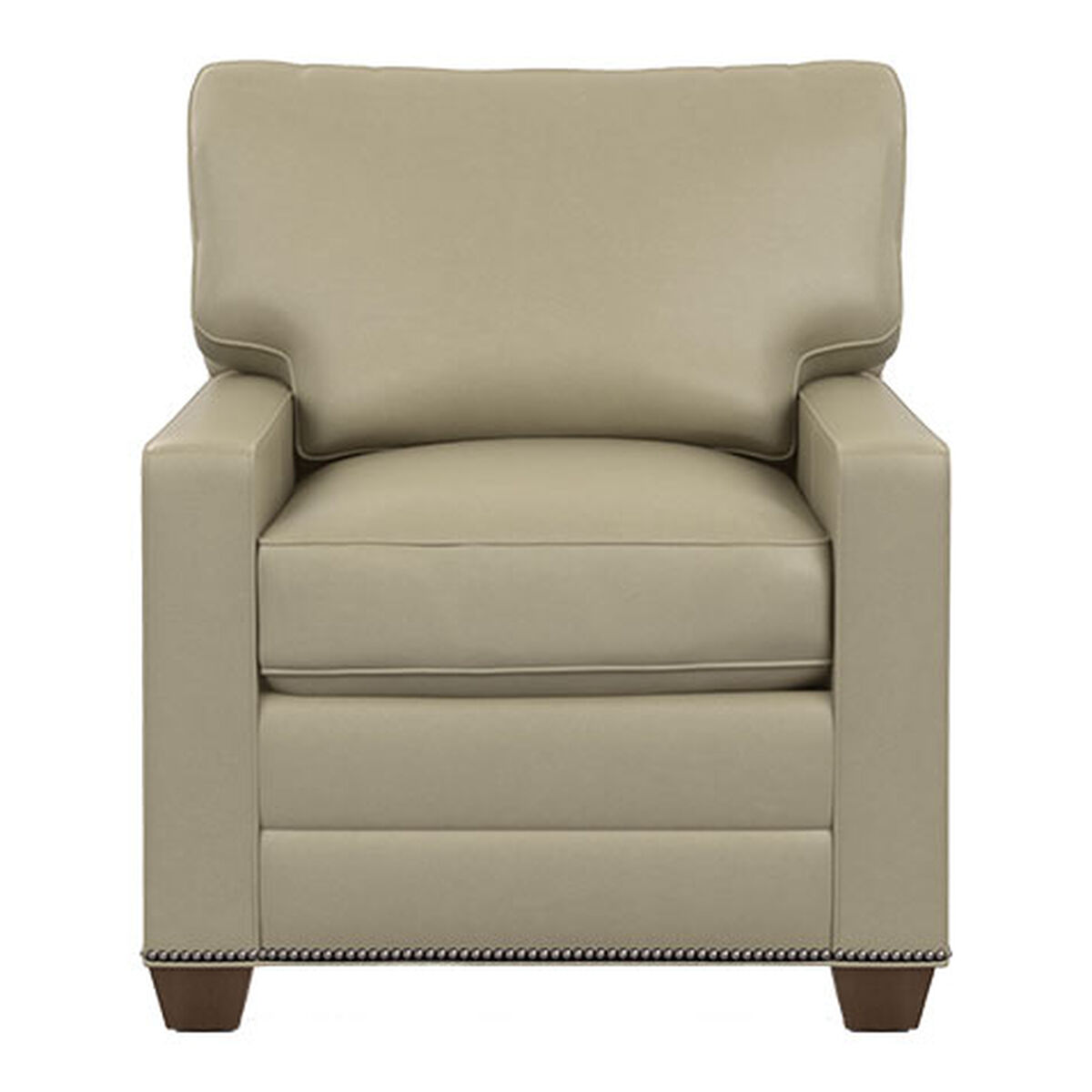 Bennett Track-Arm Leather Chair