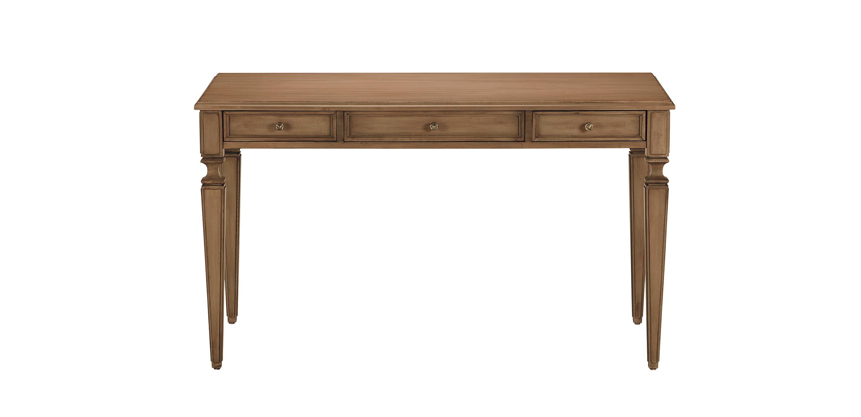 Custom Square-Corner Home Office Desk