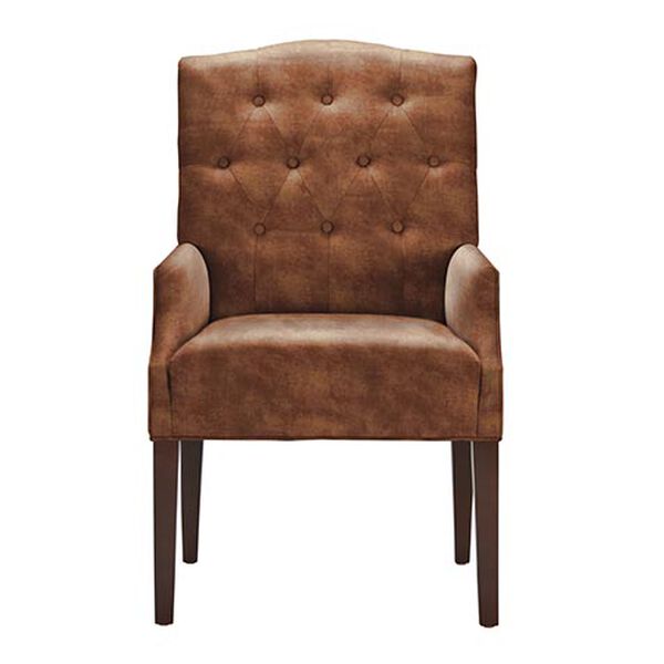 Cassian Leather Dining Armchair