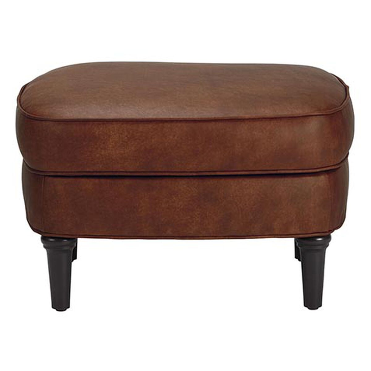 Reede Leather Ottoman