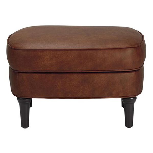 Reede Leather Ottoman