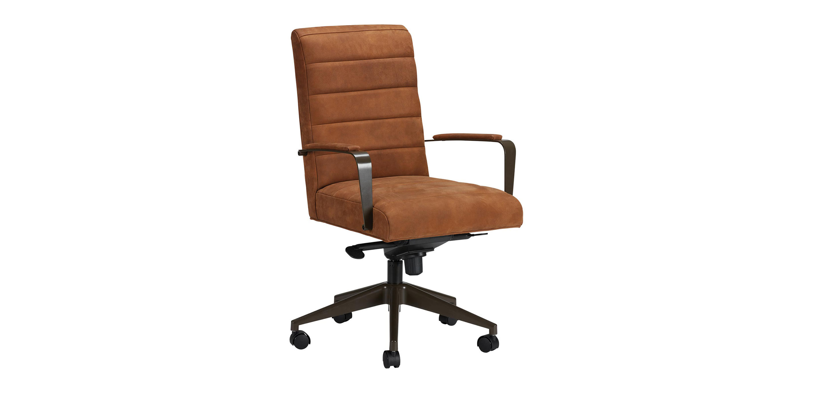 Ethan allen leather office chair store