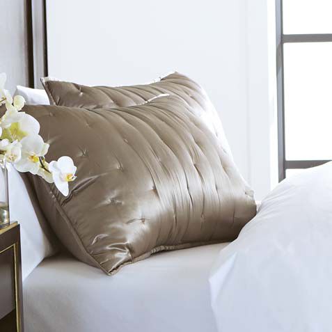 Washed Silk Sham, Taupe image 032772