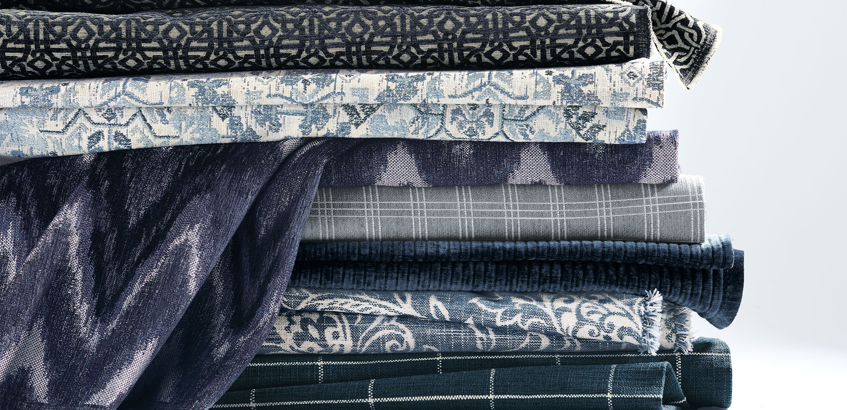 Gellar Indigo Fabric By the Yard_2